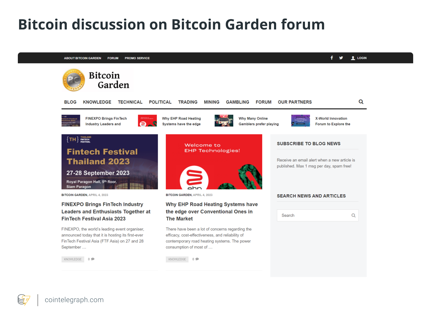 Learn From The Best Crypto Forums and Start Making Money