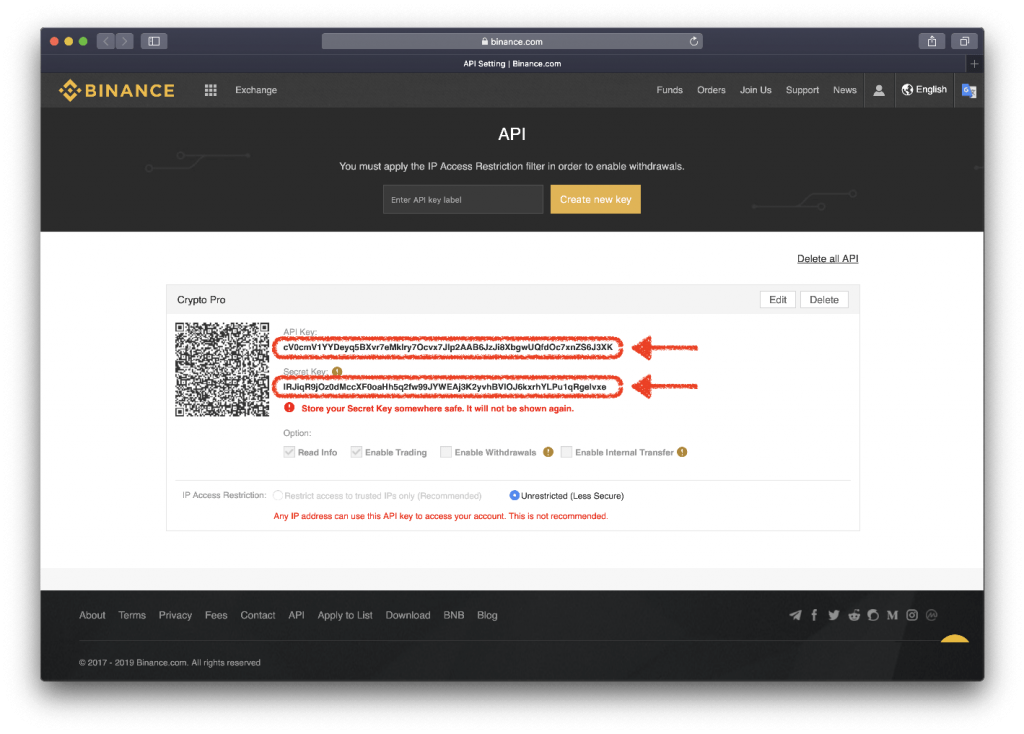 Binance Api Key App - 매일금융뉴스