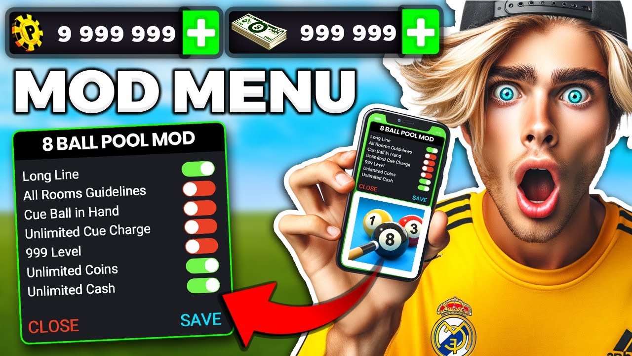 8Ball pool Guideline Tool APK + Mod for Android.