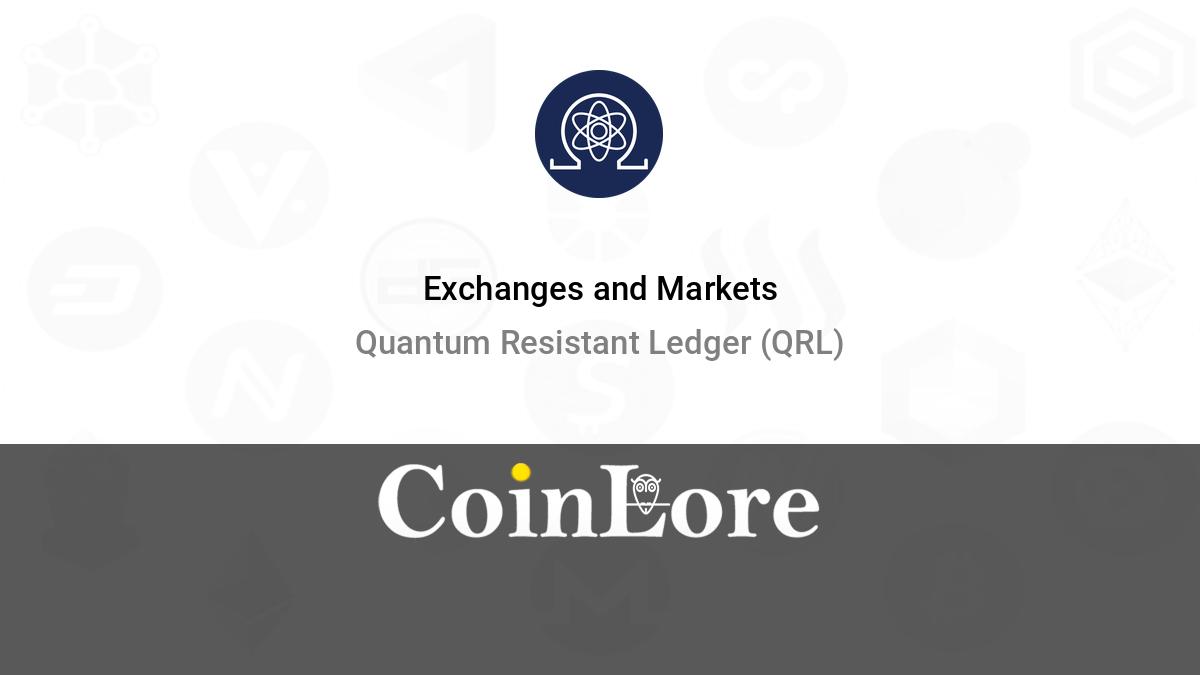 QRL: The Quantum Resistant Ledger