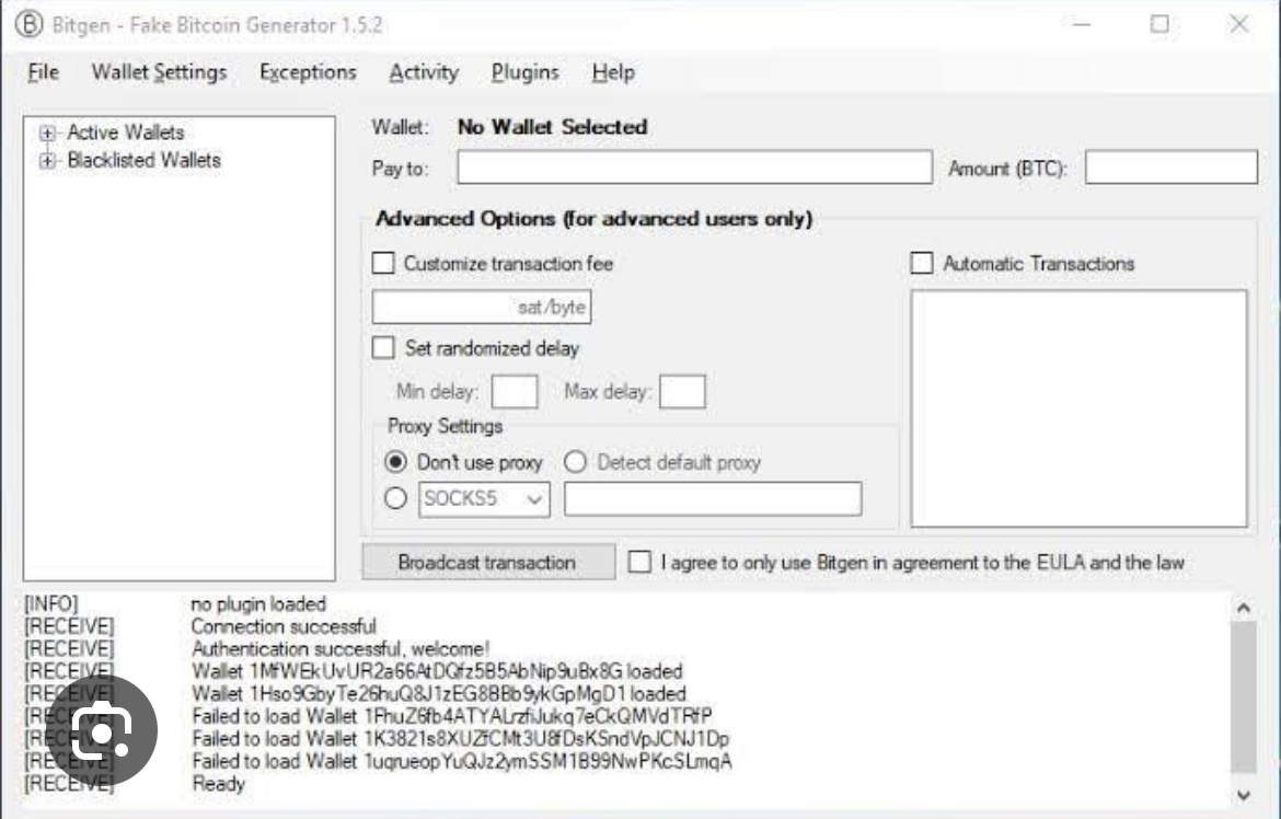 Generate free online random Bitcoin addresses +> GeneratePlus