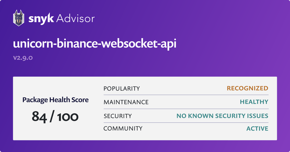 unicorn-binance-websocket-api · PyPI