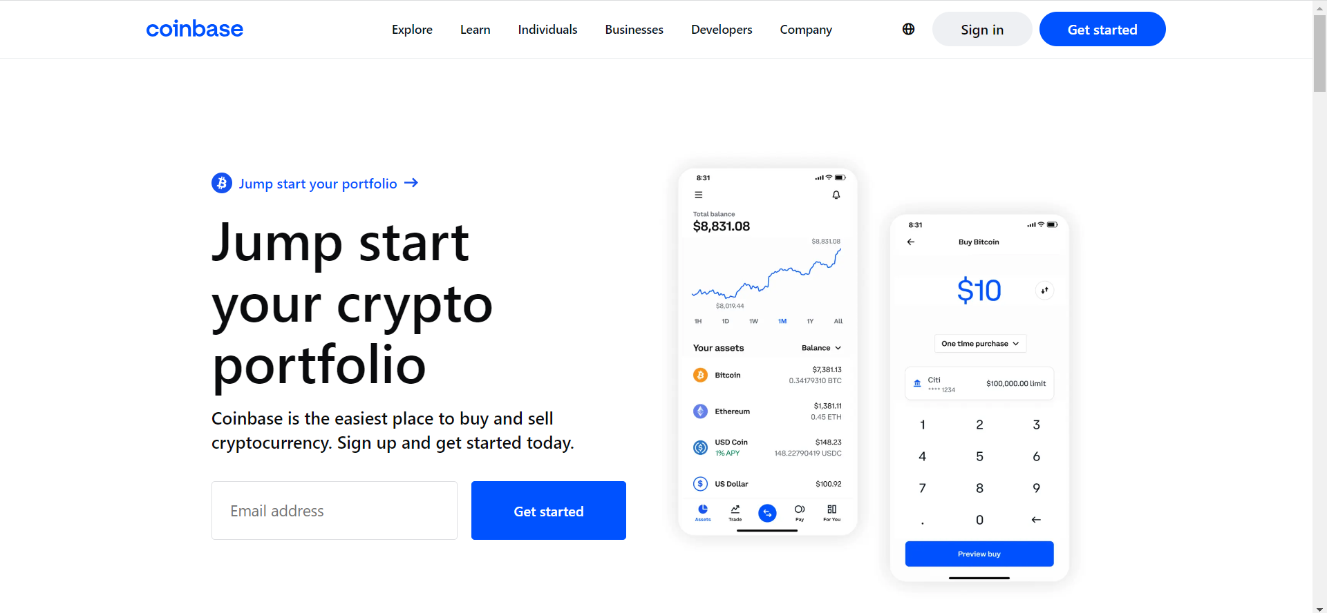 ‎Coinbase: Buy Bitcoin & Ether on the App Store