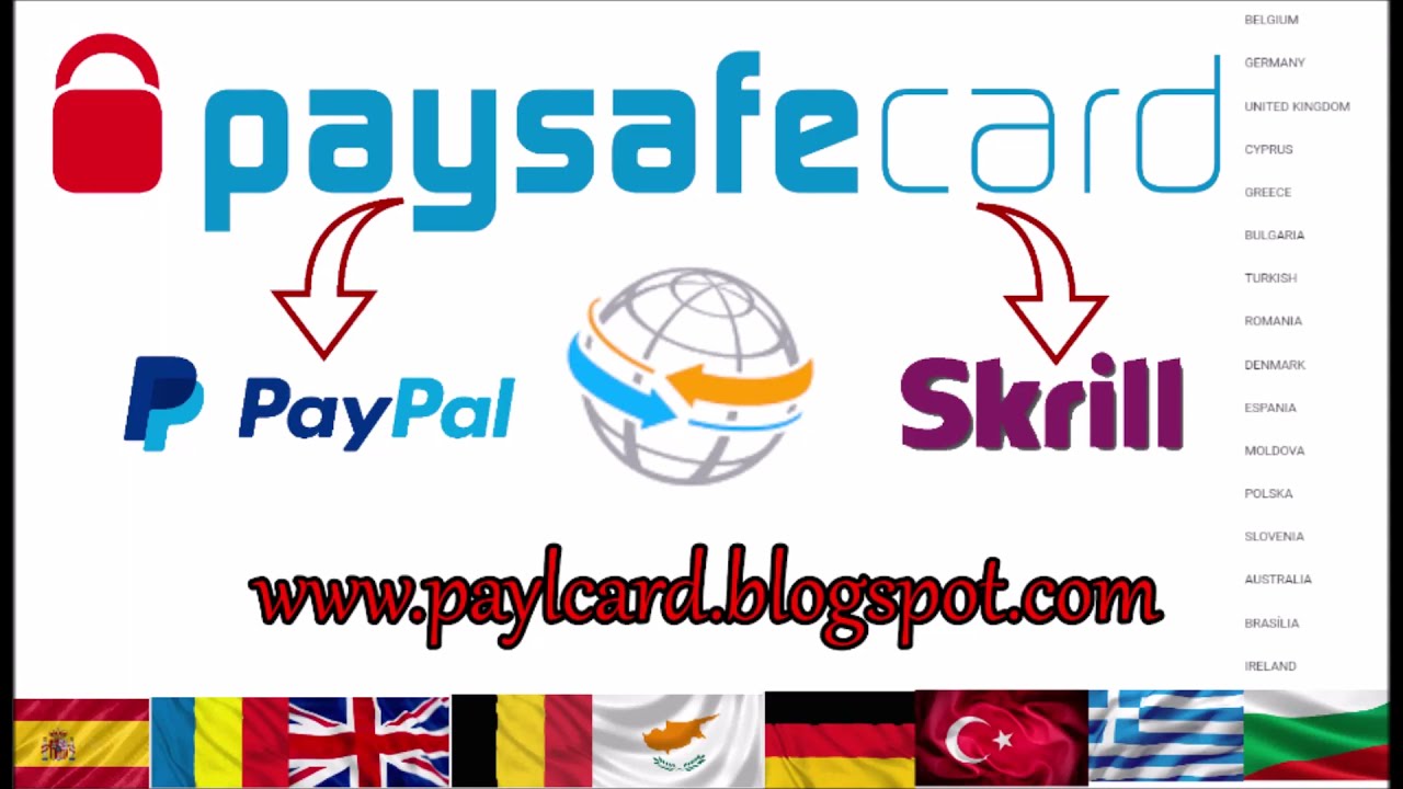 PayPal to Paysafecard