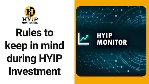 Real HYIP Investment; Great HYIP Monitor - Geekdom-MOVIES!