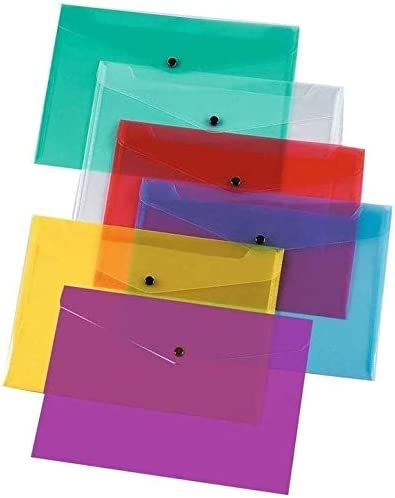 A5 Plastic Document Wallets - Hunt Office Ireland