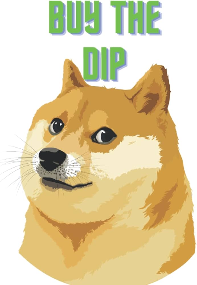 'Buy the Dip' Dog Bandana | Spreadshirt