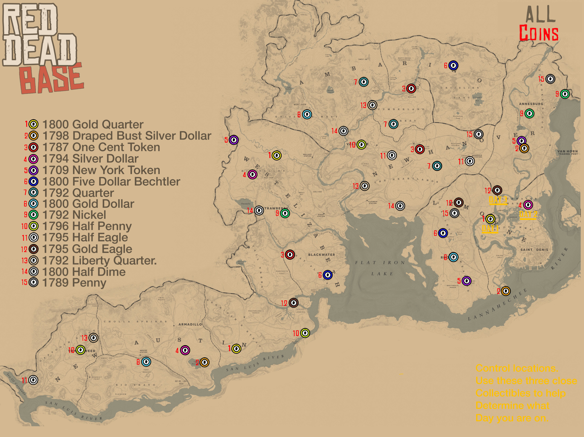 Where to Find All the Collector’s Coins In Red Dead Online | VG