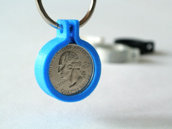 Coin Holder With Coin Horseshoe Keyring | Western Shoppe