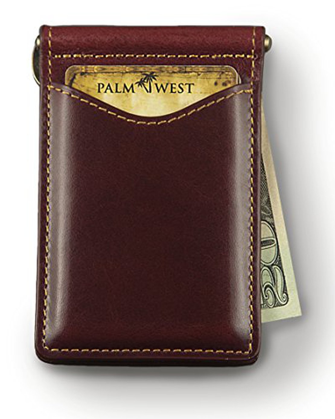 Mitchell Leather Money Clip Wallet is as perfect a cash/card wallet you can get - Walletopia