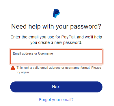 I’ve forgotten my password. How do I reset it? | PayPal GB