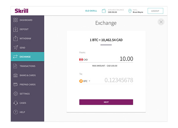 Our Fees & Charges | Skrill