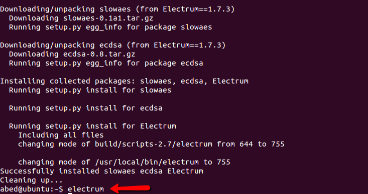 How to install electrum ubuntu package on Ubuntu /Ubuntu /Ubuntu /Ubuntu 