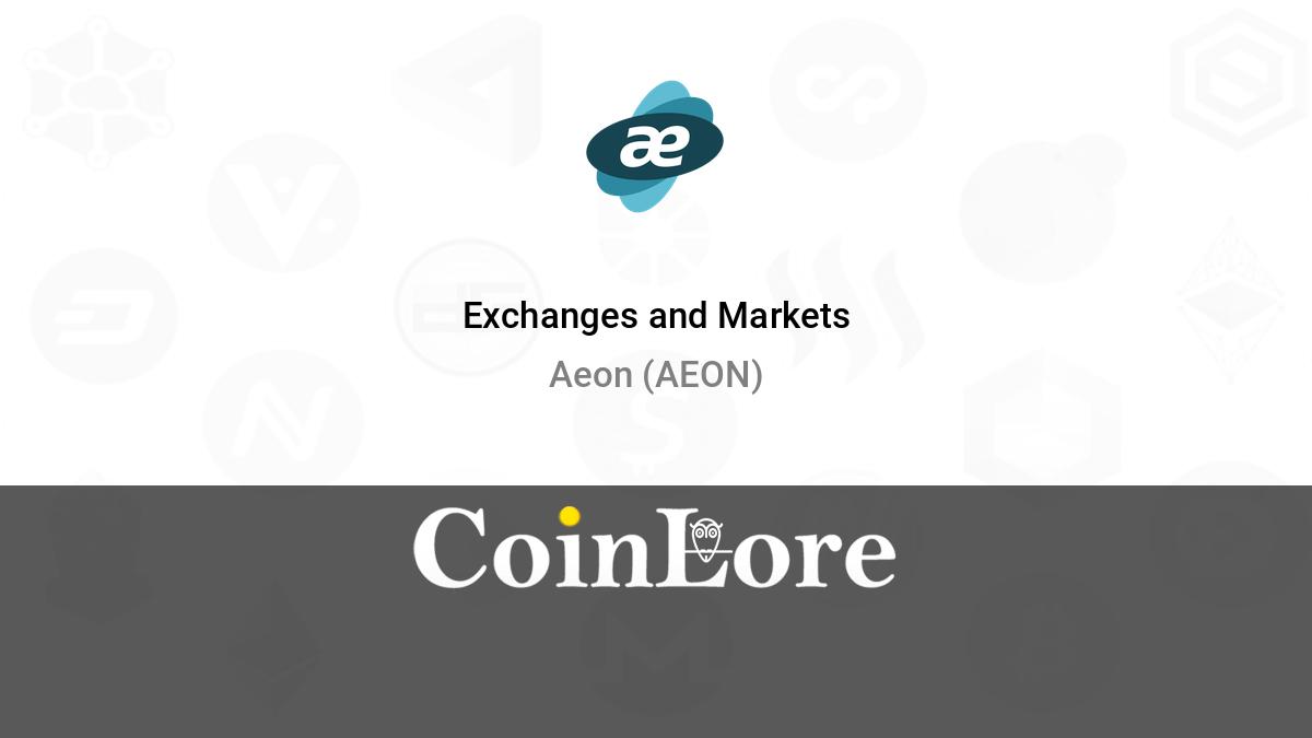 AEON Price Today - AEON to US dollar Live - Crypto | Coinranking