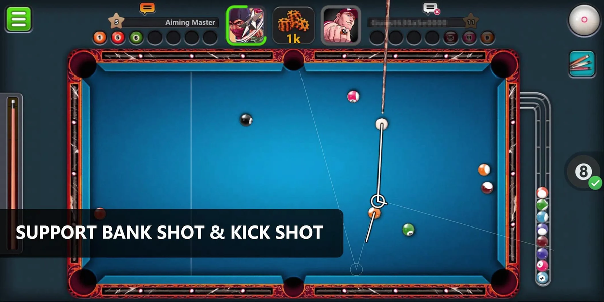 6 Long Line Aim Pool For 8Ball APK (Android App) - Free Download