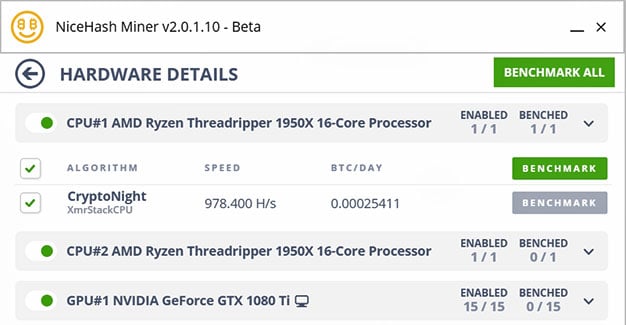 RandomX Benchmark - XMRig