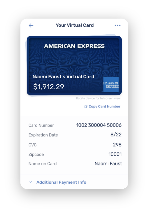 Test Credit Card Account Numbers