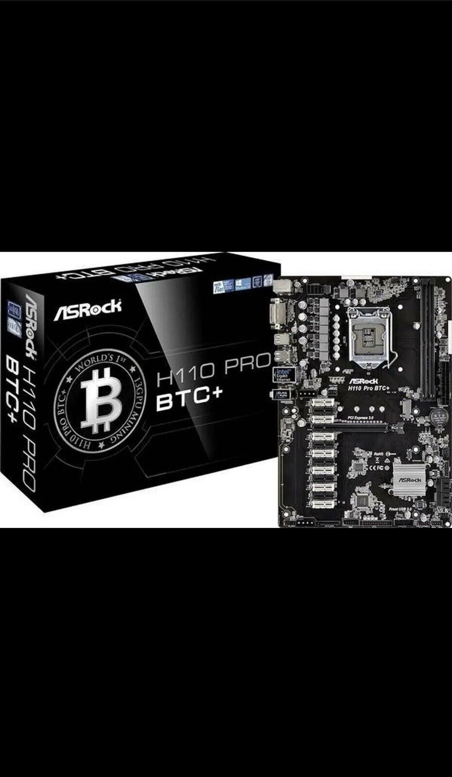 Buy ASRock H Pro BTC+ 13GPU Mining Motherboard in Pakistan