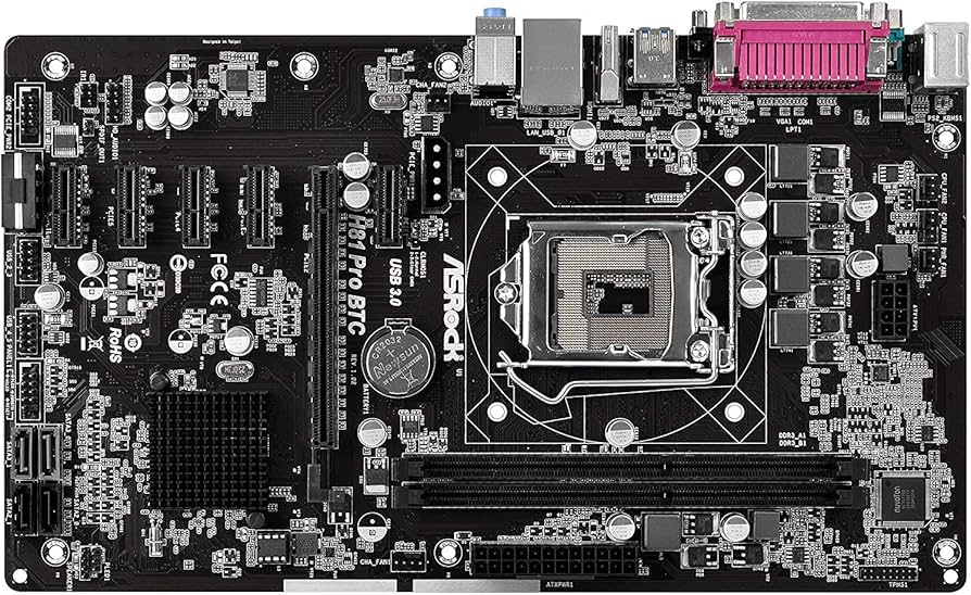 Motherboard specification ASRock H81 Pro BTC R