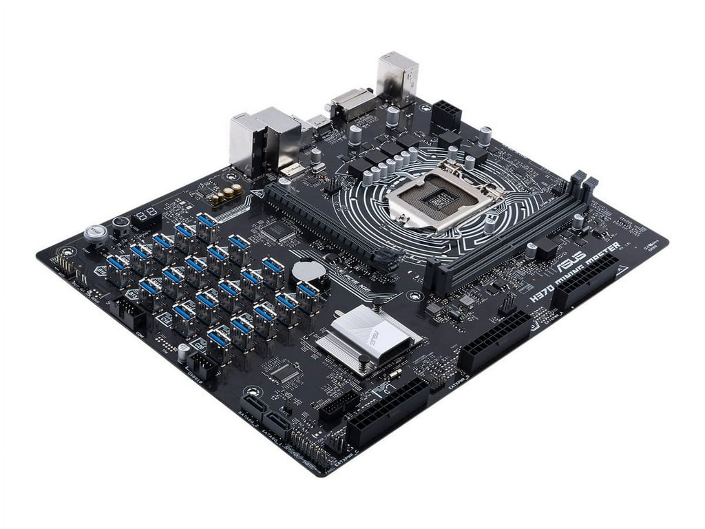 The ASUS H Mining Master connects 20 GPUs to one motherboard with PCIe over USB - Edge Up