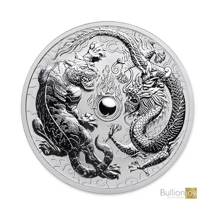 1 oz Australia Dragon and Tiger Silver Coin BU – Australian Silver