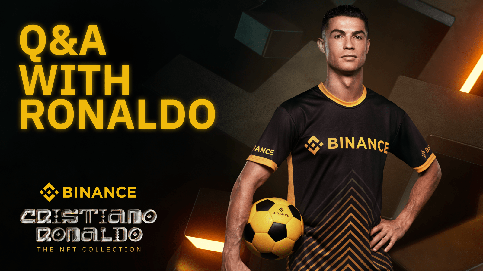 Cristiano Ronaldo to launch NFT collection in partnership with Binance