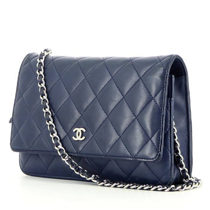 Chanel Blue Caviar Wallet on Chain (WOC) Q6B03E0FBB | WGACA