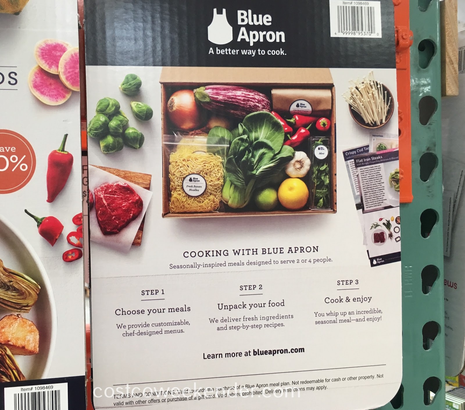 Costco: Purchase $ Blue Apron Gift Card for $