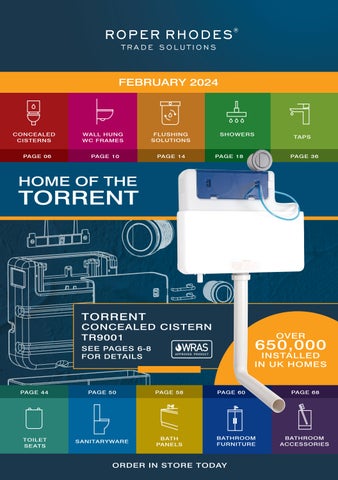 Roper Rhodes Torrent Concealed Cistern | Sanctuary Bathrooms