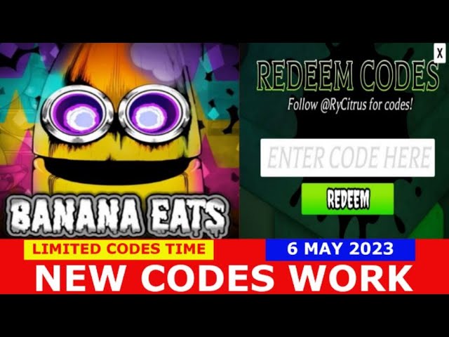 *NEW* FREE CODES BANANA EATS gives FREE Skin FREE Coins FREE Beacon | Coding, Roblox, Free