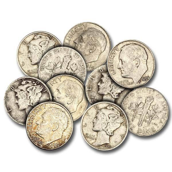 US 90% Silver Coins - Junk Silver for Sale