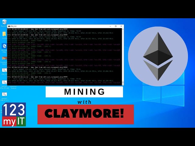 Claymore's Dual Ethereum Miner with Awesome Miner