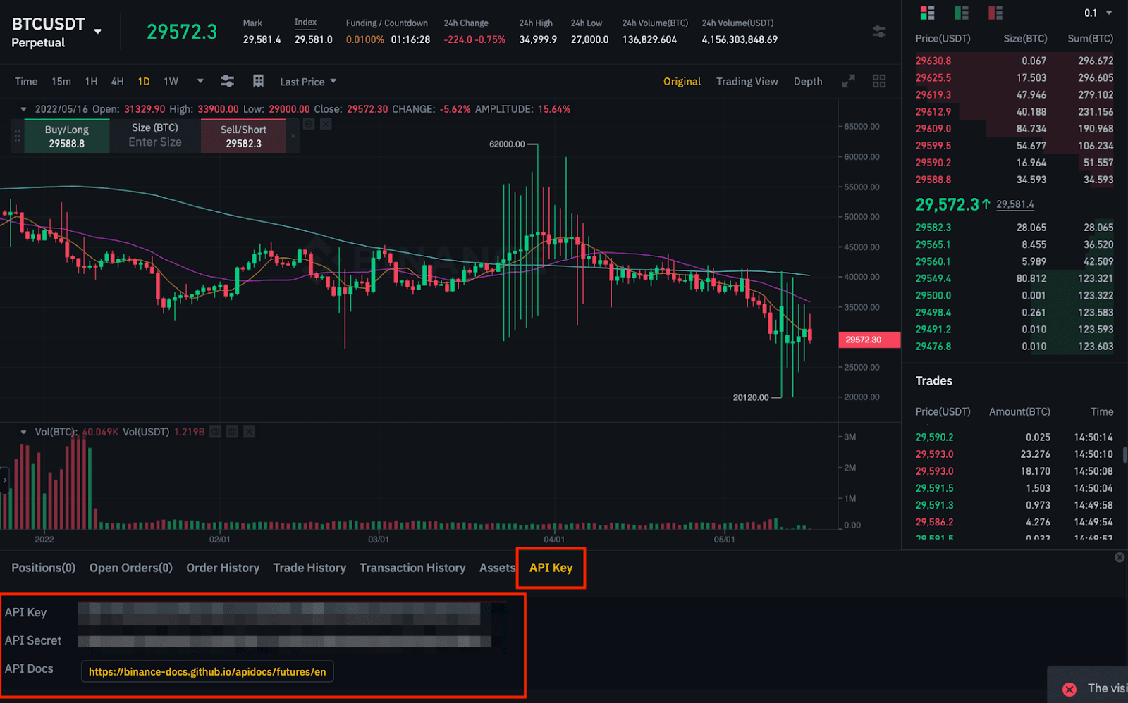 API Keys : Binance Futures - Automated Trading at Alertatron