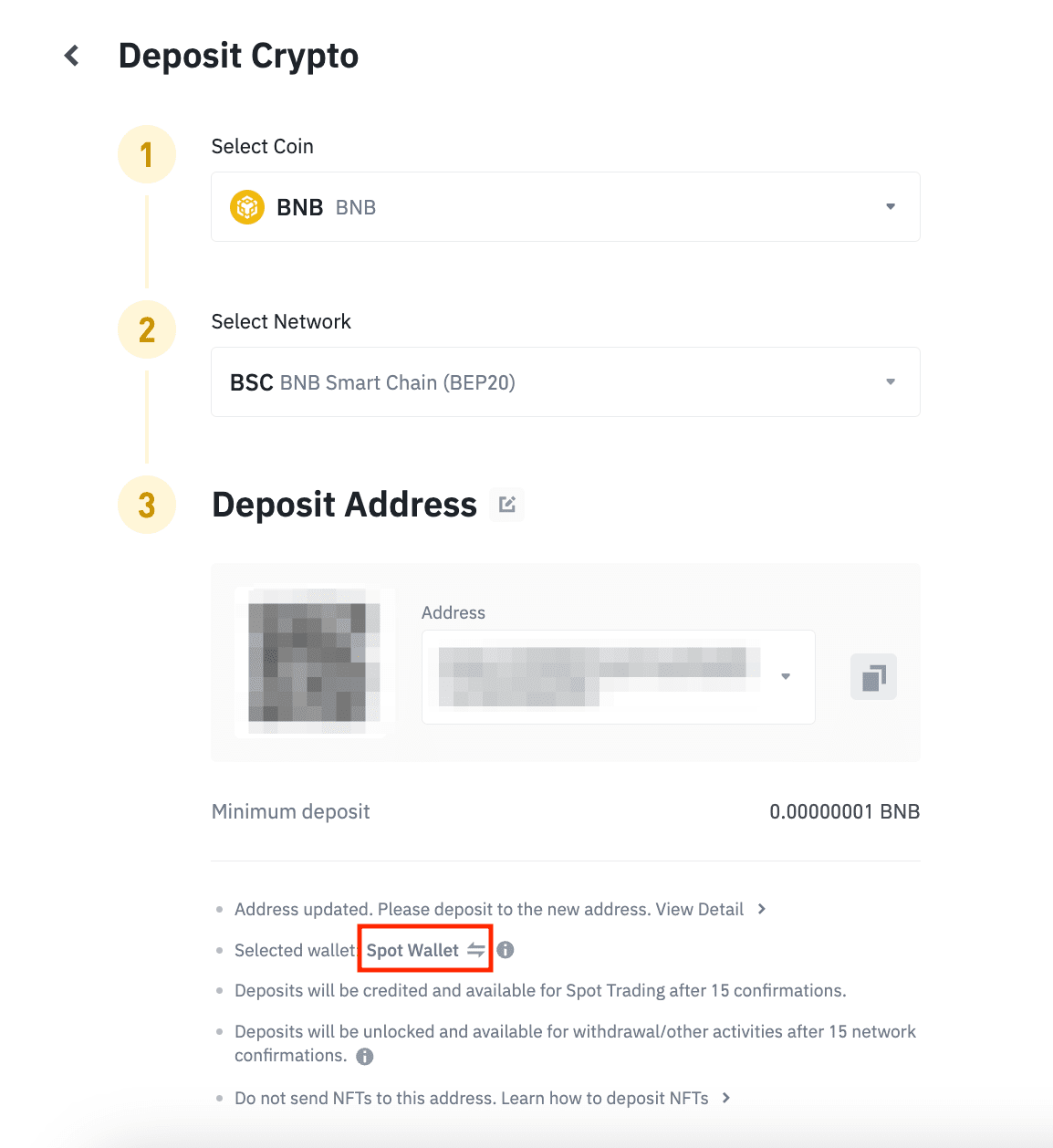 Binance to Disable Multiple Old Deposit Addresses - ecobt.ru