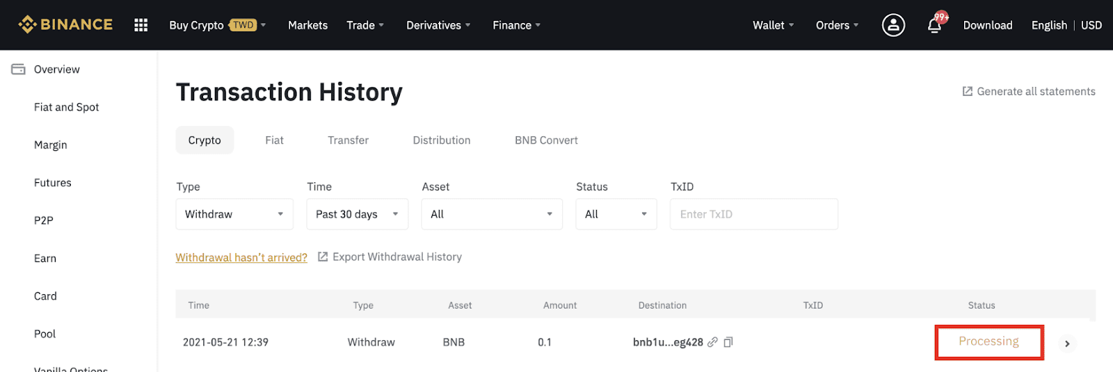 Finally got my money off binance! - Trading - Cardano Forum