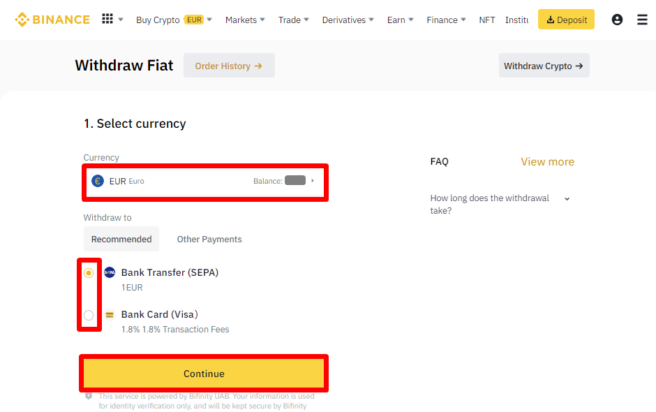 How To Withdraw From Binance: Step-By-Step Tutorial | HedgewithCrypto