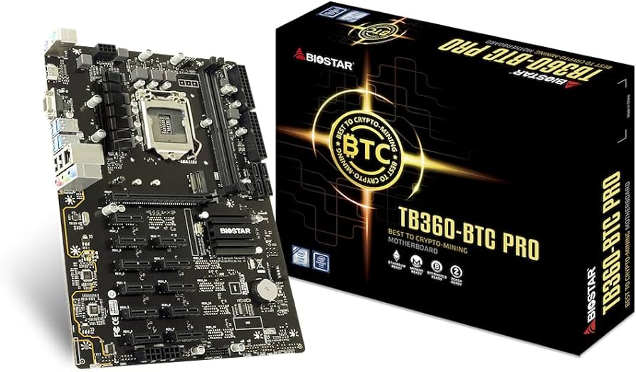 Buy Biostar TB BTC PRO ATX Mining Motherboard Online at Best Prices in India - TheITDepot