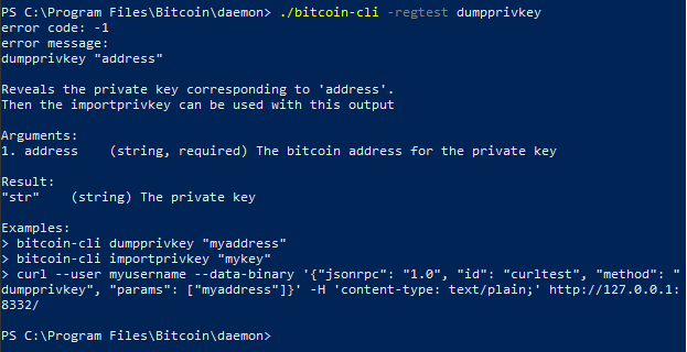 Bitcoin API Commands (Both JSON RPC and CLI)