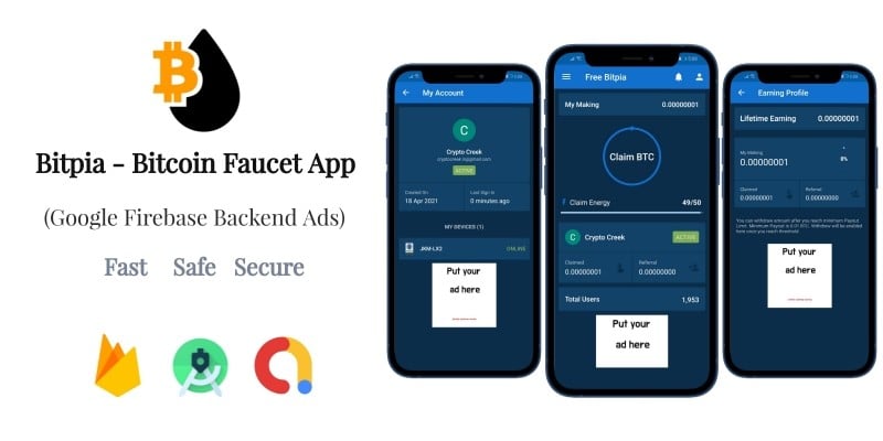 Crypto Faucet - APK Download for Android | Aptoide
