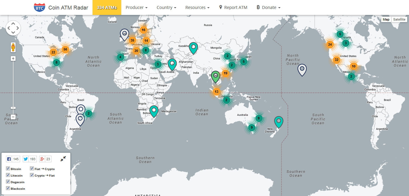 Find a Bitcoin ATM Near You | 24 Hour Bitcoin Machine Locations