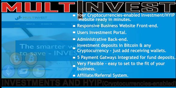 CryptoTrade - Bitcoin Investment Platform - Updated - Nulled » Premium Scripts, Plugins & Mobile