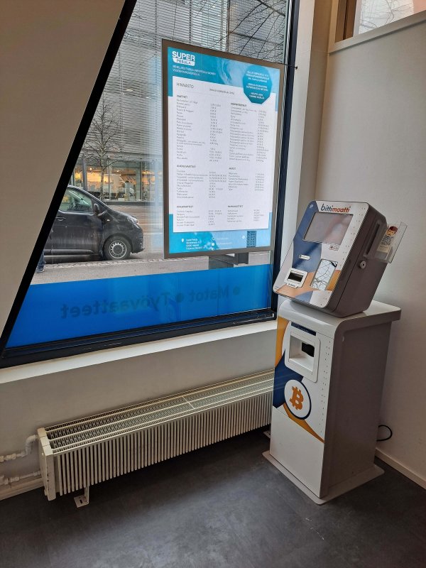 4 Bitcoin ATMs in Finland [Crypto ATMs]