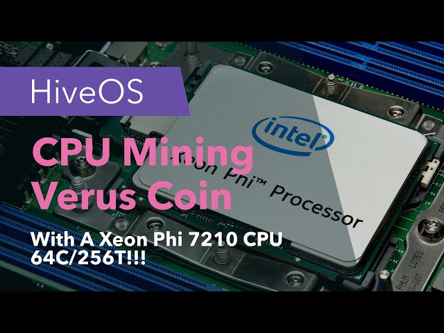 Using the CPU Intel Xeon for mining - ecobt.ru