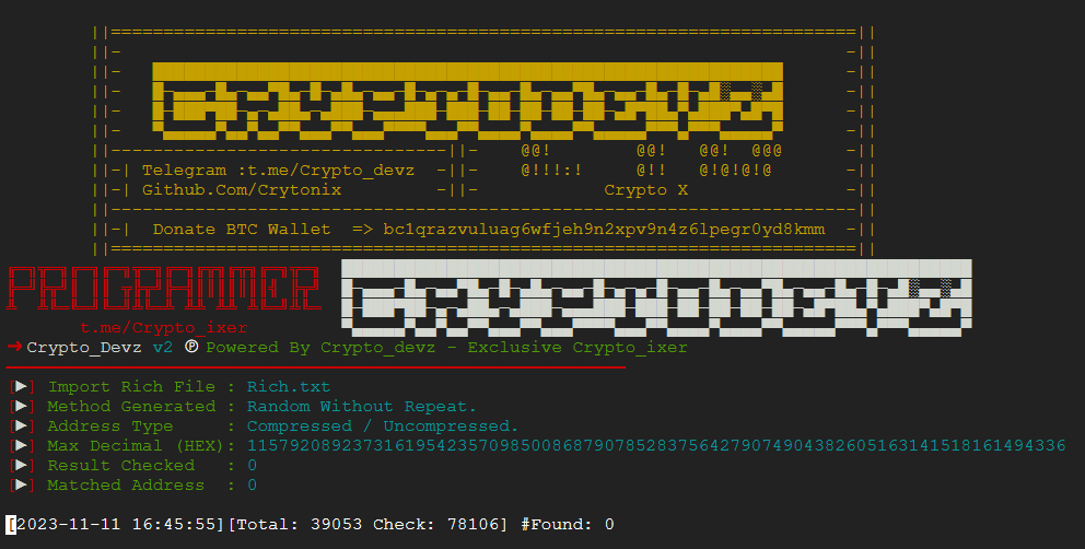 bitcoin-wallet-brutefroce · GitHub Topics · GitHub