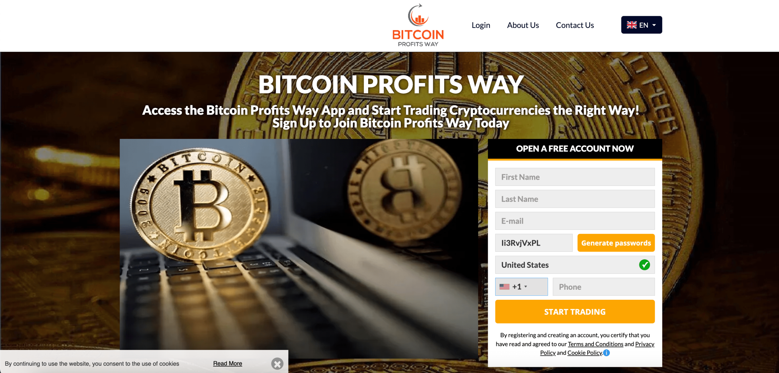 Login to your account - Bitcoin Profit