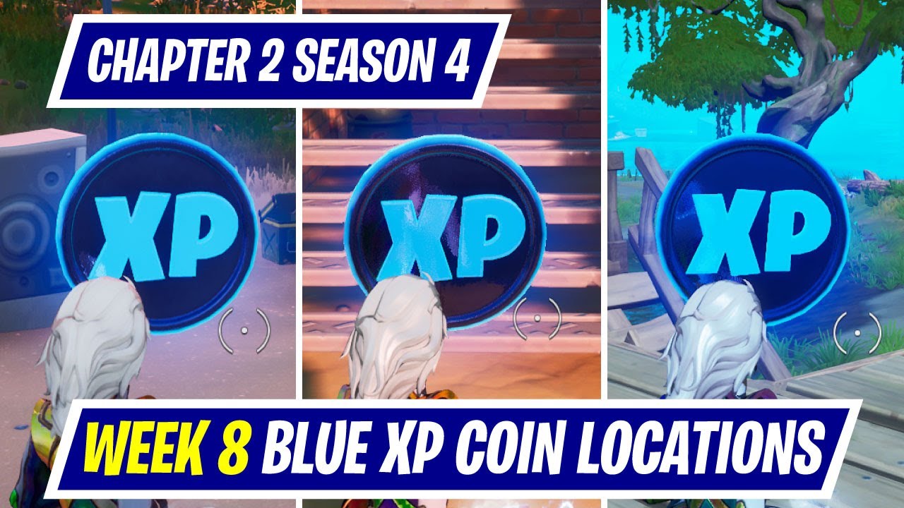 Fortnite Season 4 Week 8 XP Coin Locations Guide