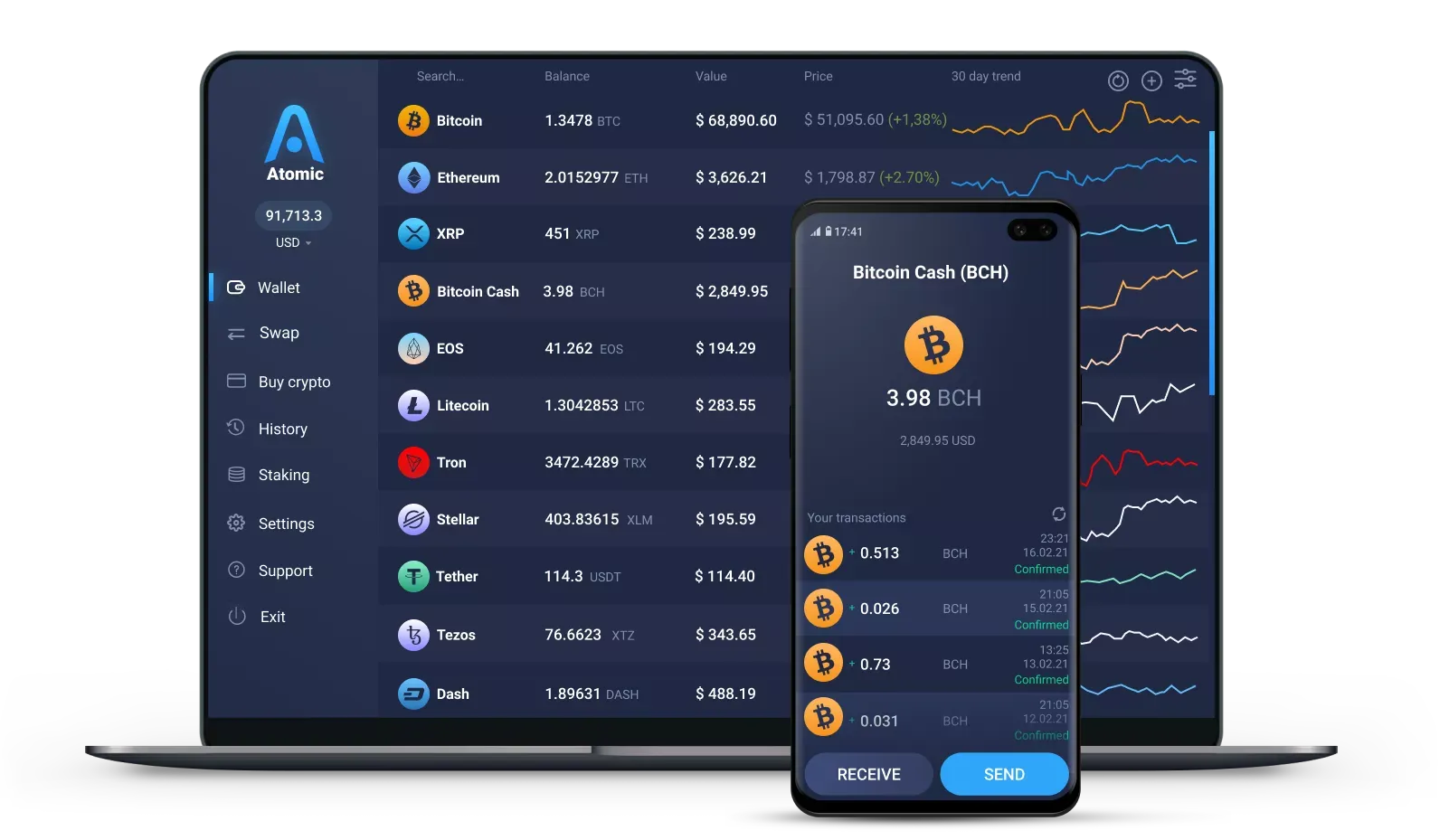 ‎Bitcoin & Crypto DeFi Wallet on the App Store