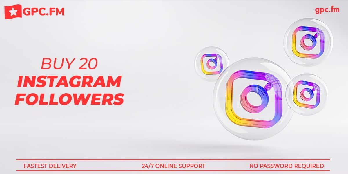 Buy 20 Followers on Instagram - $ | 20 Cheap IG Followers