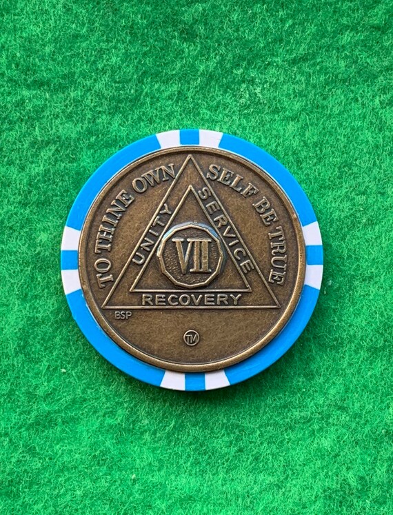 AA 12 Step Recovery Medallions | Sobriety Chips and Coins