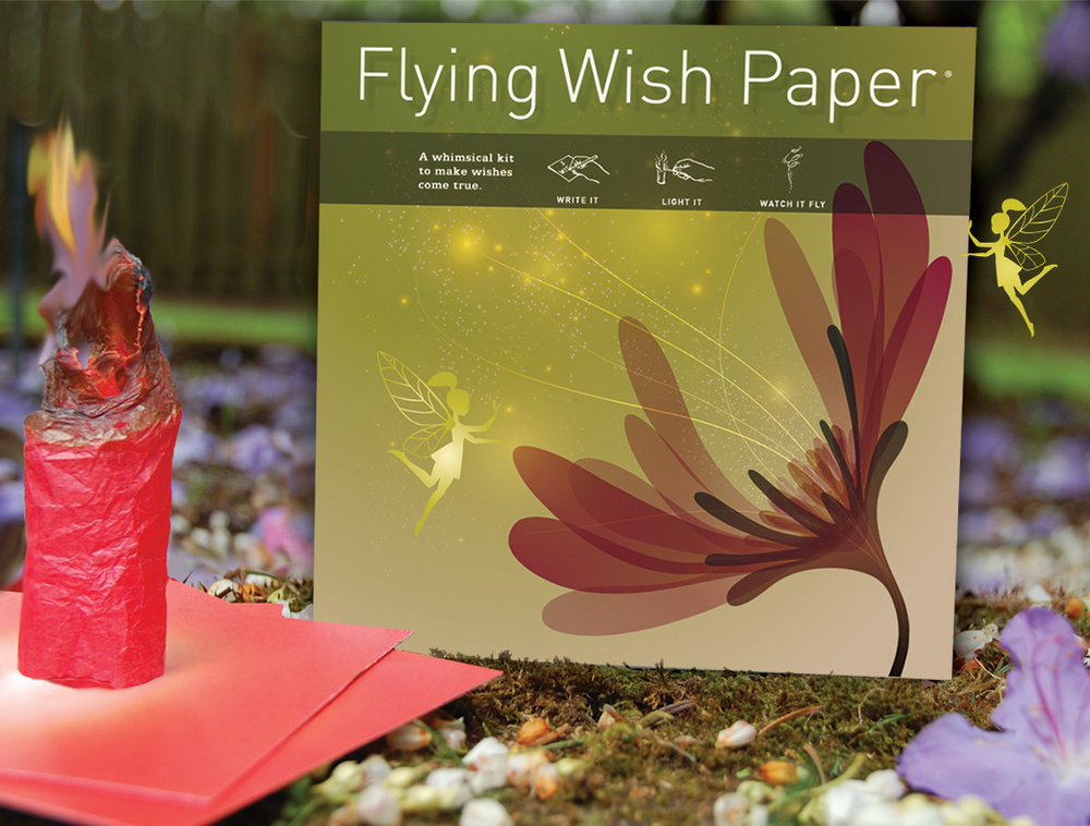 Flying Wish Paper- Good Fortune — Two Hands Paperie